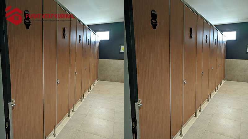 Woodgrain Kubikal Toilet